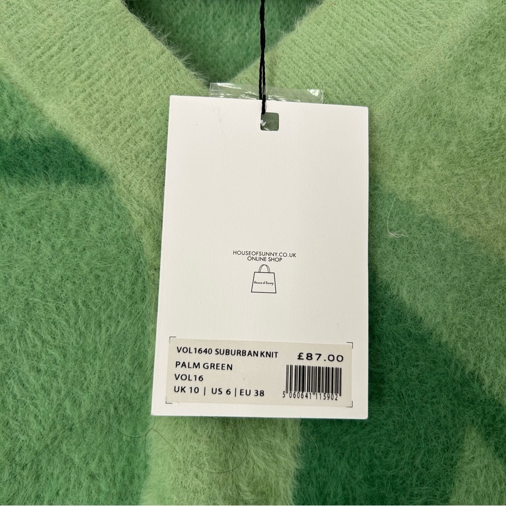 NWT House of Sunny Suburban Knit in Palm Green - Picture 5 of 8